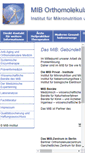 Mobile Screenshot of mib-institut.de